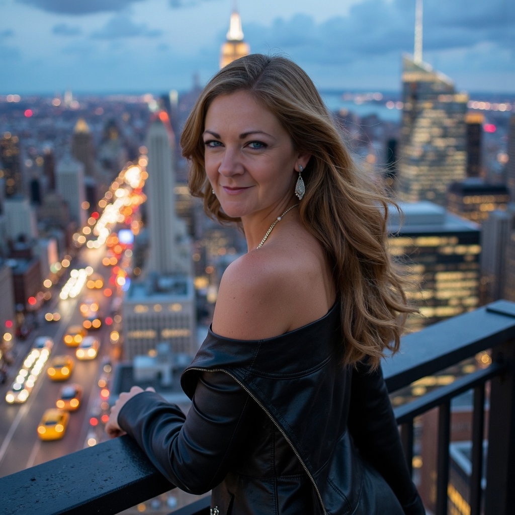 photograph of amy773 blue eyed woman on-FLUX TRAIN